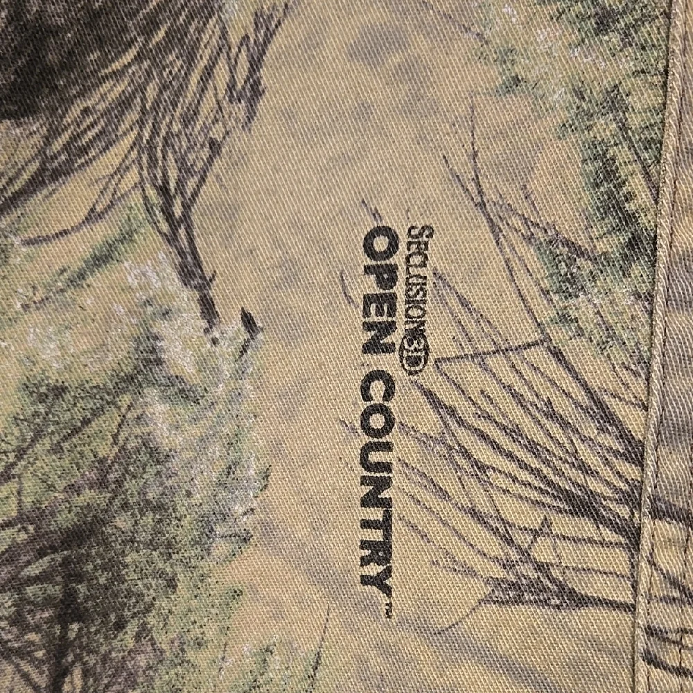 Vintage Cabela's Outdoor Realtree Camo Hunting Button Up Shirt Size L Regular
